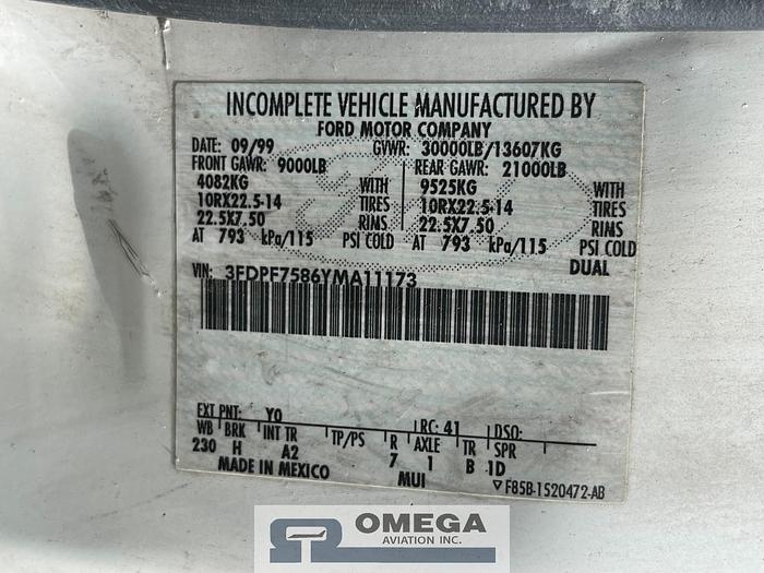 Used 1999 Premier MT43P21