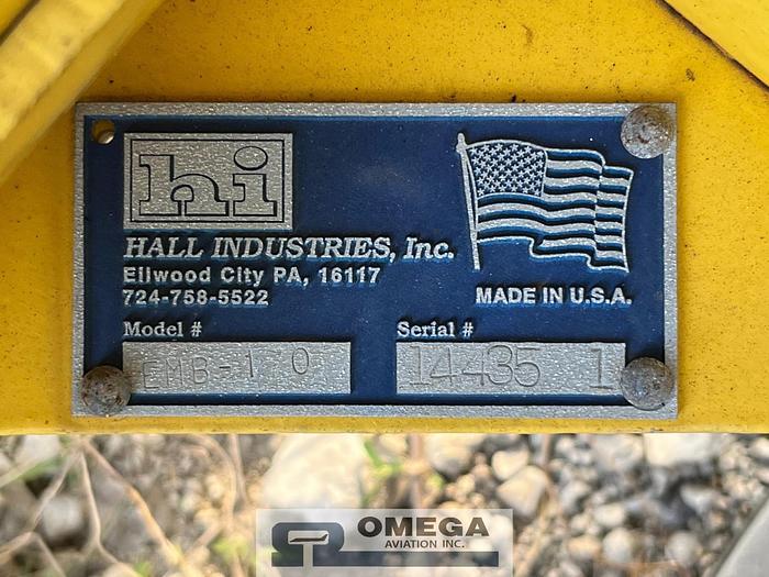 Used Hall Industries EMB-170 Towbar