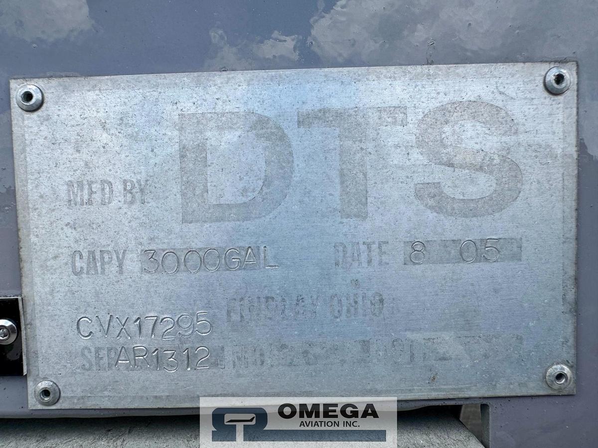 Used 2005 DTS 3,000 Gallon Jet Fuel Truck