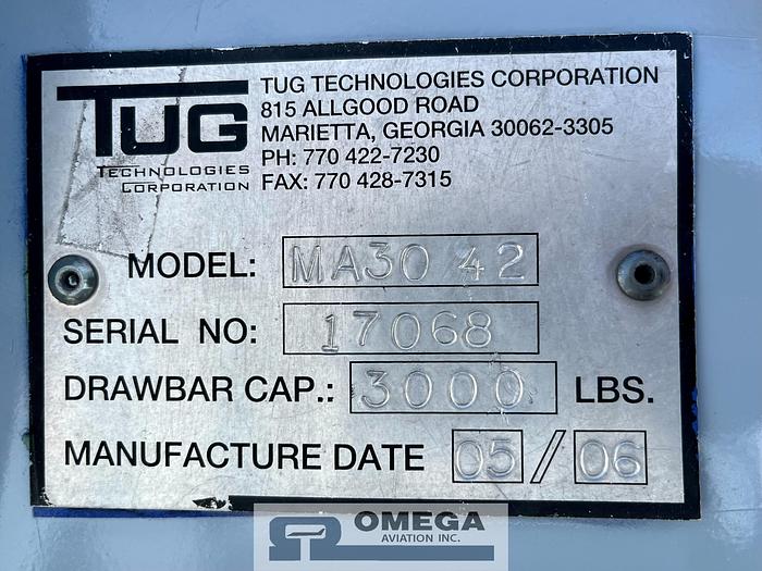 Used 2006 TUG MA30 Baggage Tow Tractor