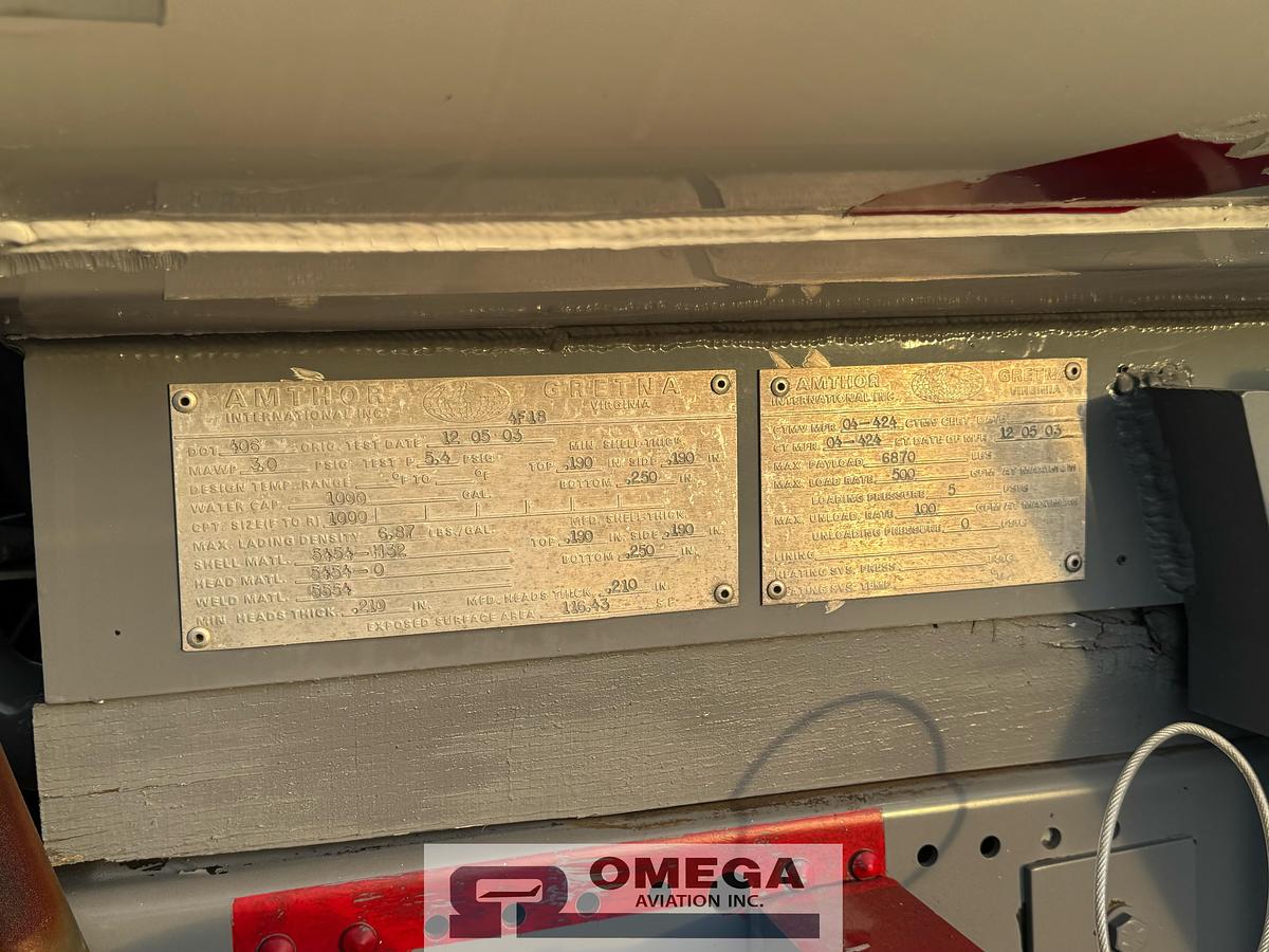 Refurbished 2004 Isuzu 1000 Gallon Avgas Fuel Truck - Unit: 6231