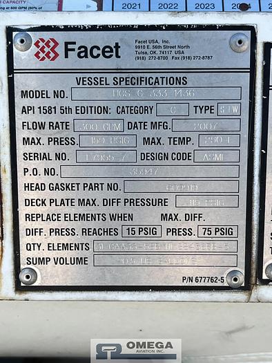 Used 2007 Garsite 5,000 Gallon Jet Fuel Truck