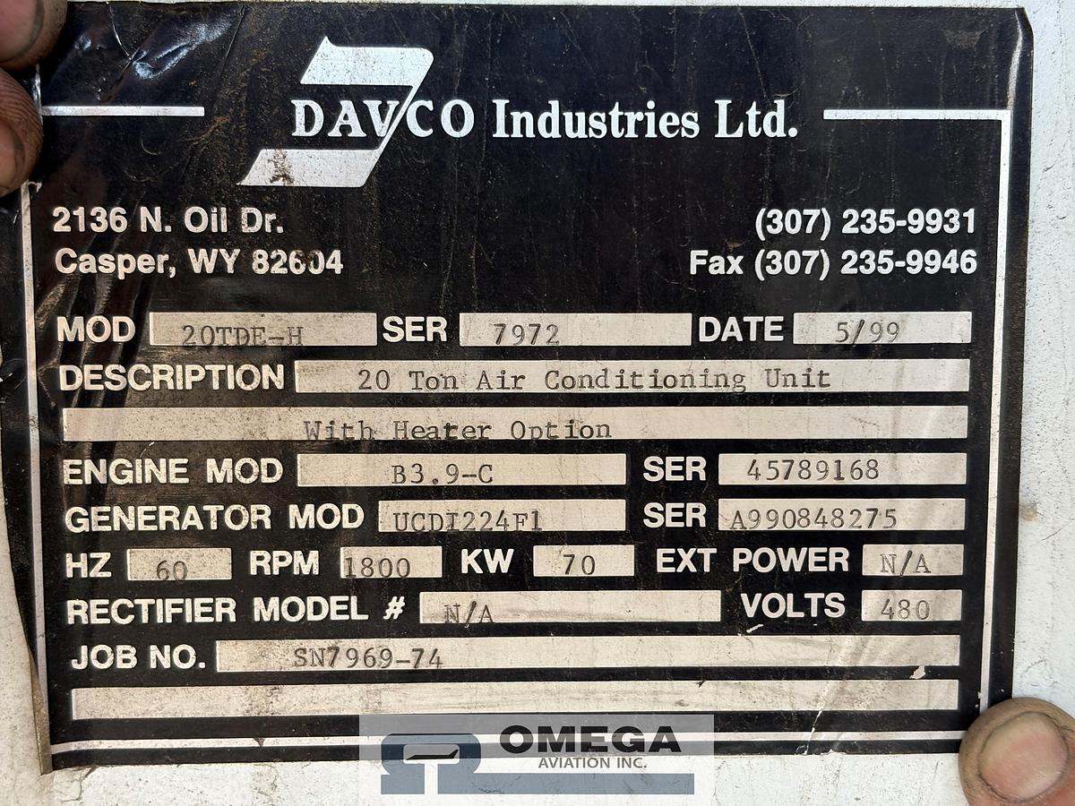 Refurbished 1999 Davco 20TDE-H
