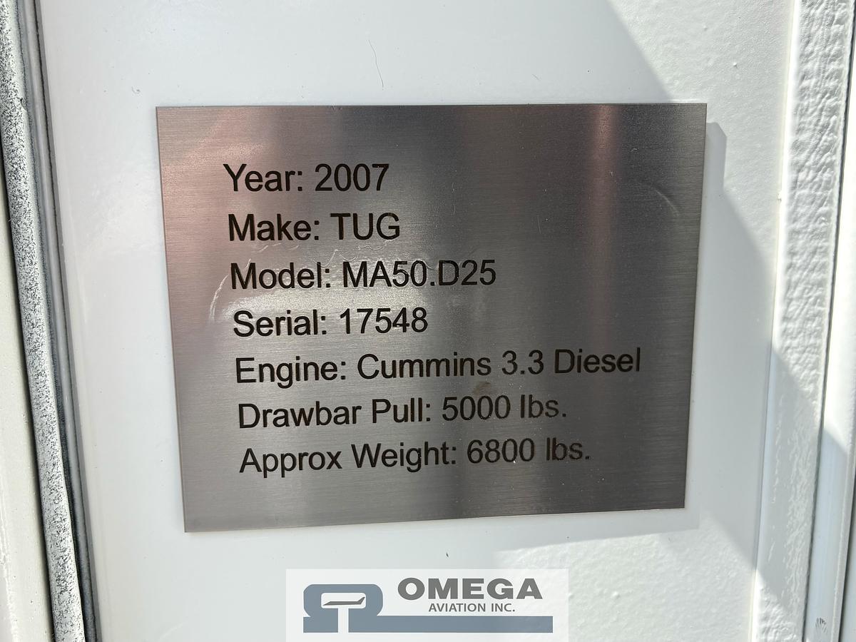 Used 2007 TUG MA50D25