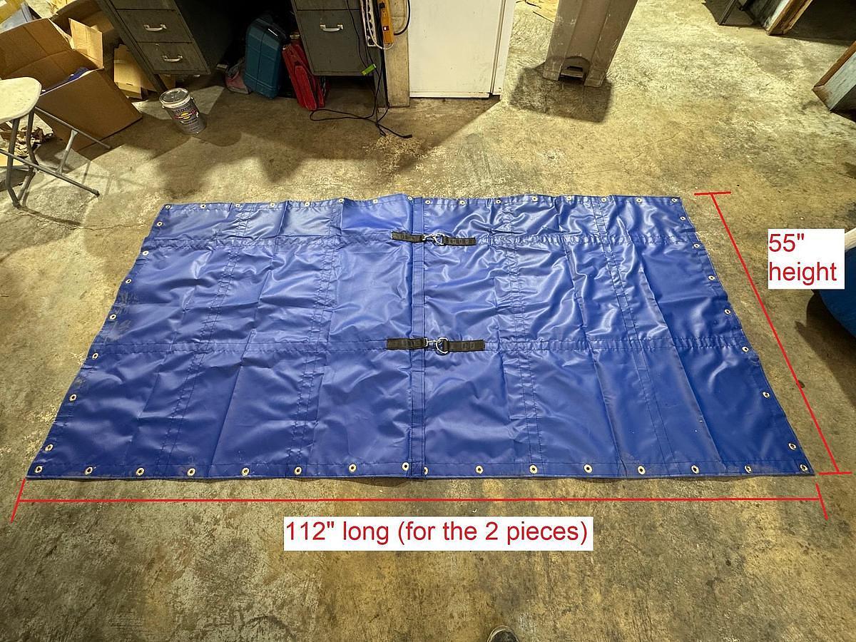 Used WASP Covered Baggage Carts - "As-is"