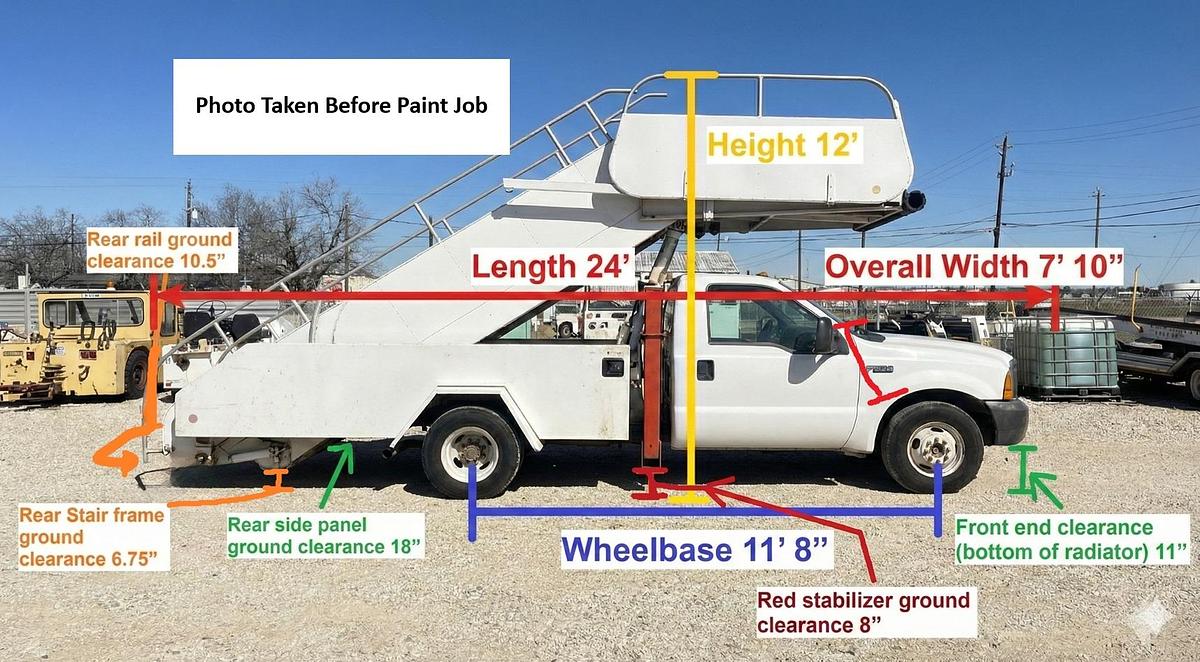 Refurbished 1999 Wollard TLPH-252 Passenger Stair Truck (Video)