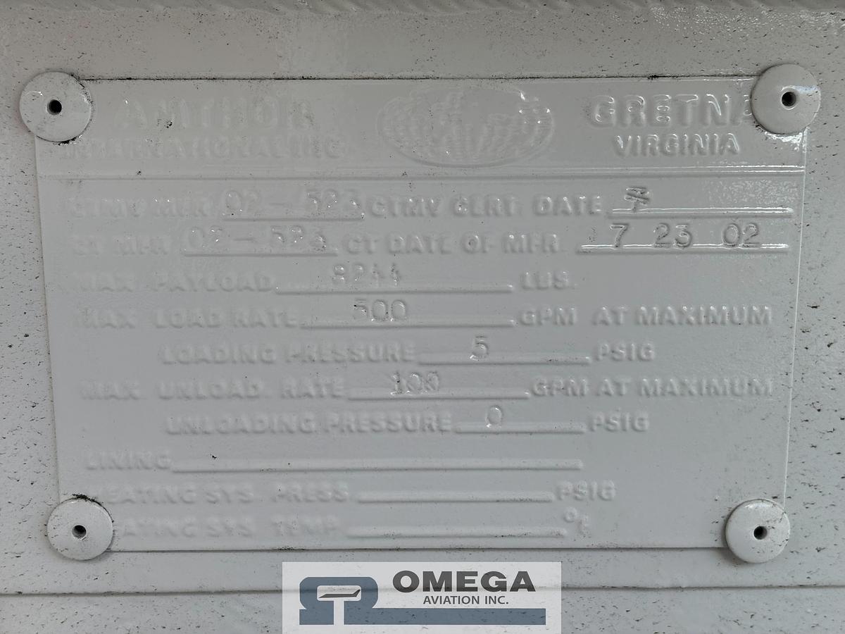 Refurbished 2002 International 1200 Gallon Avgas Fuel Truck