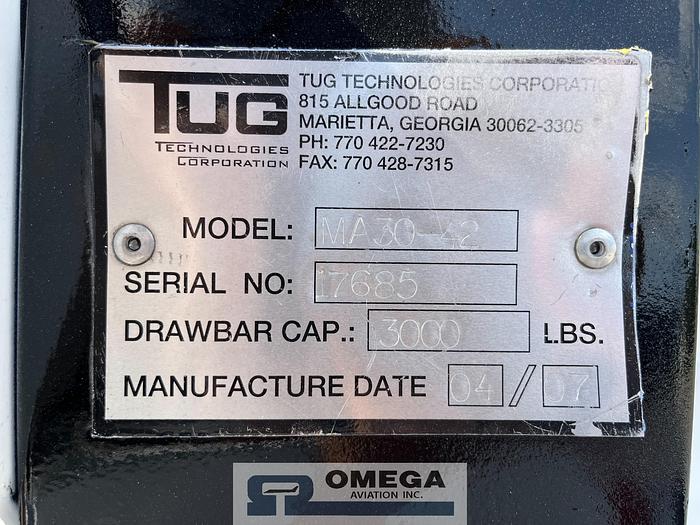 Used 2007 TUG MA30 Baggage Tractor