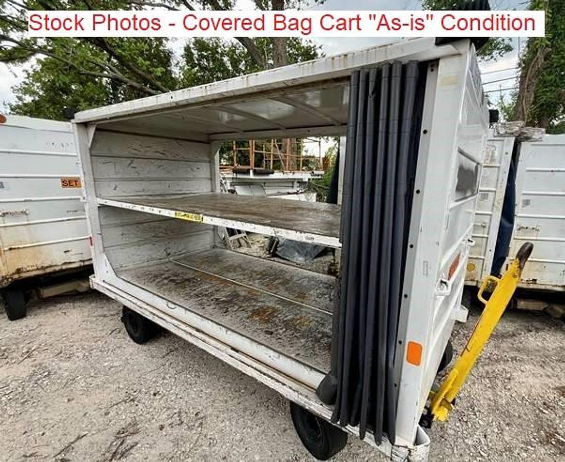 Used WASP Covered Baggage Carts - "As-is"