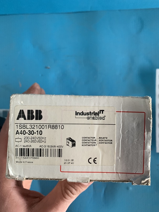 Used ABB contactor A40-30-10