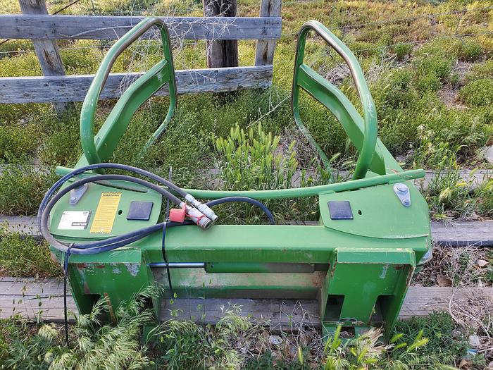 Used 2017 Hustler Mega Soft Hands Bale Grabber Attachment