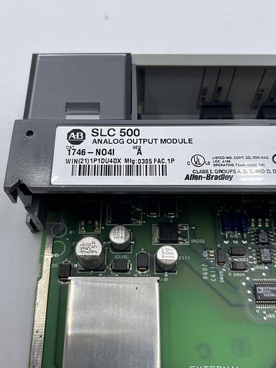 Used Allen-Bradley 1746-NO4I Ser A