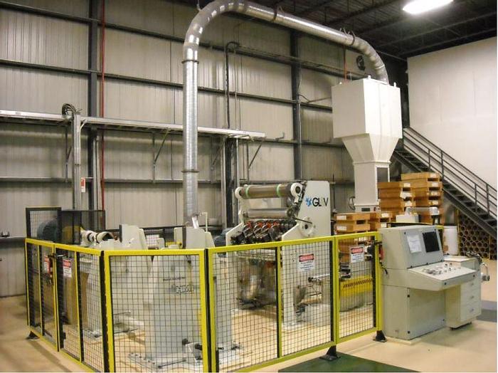 Used 30" GL&V SLITTER W/ CLASS III TIDLAND SHEAR SLITTERS