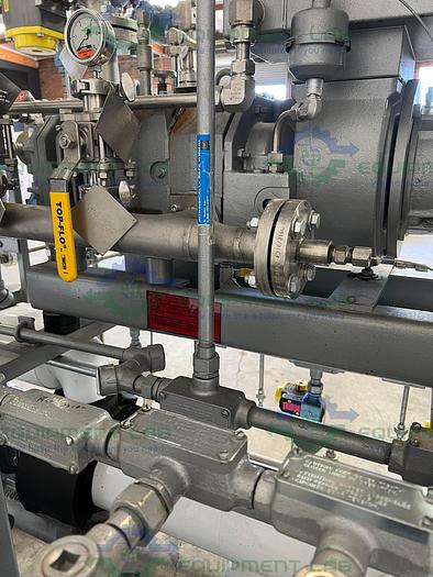 Used Busch  NC0070.ABM6.00RF Single Stage Cobra Dry Screw Vacuum Pump w/ Goulds LF3196