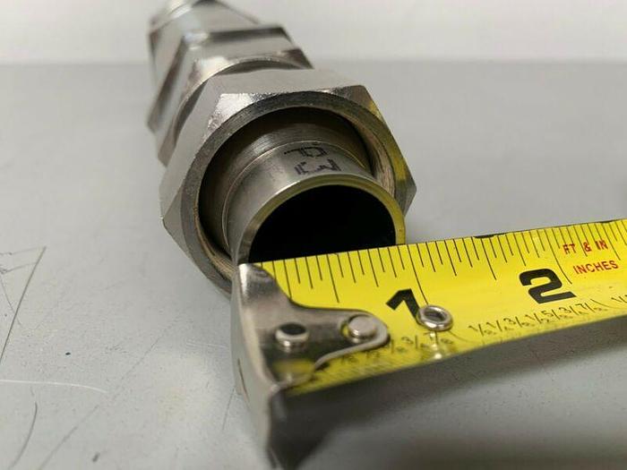 Used Swagelok SS-16C-1 Stainless Steel Check Valve 1 PSI w/ 1" Compression Fittings