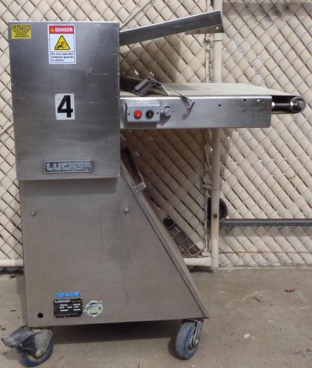 Used Sheeter, Dough, 24" x 40", S/st, Lucks, Mdl LSM-24, #C742843