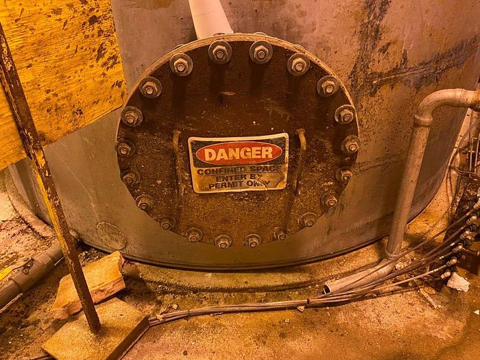 Used FELKER BROS. STAINLESS STEEL TANK APPRX. 3,000 GALLONS
