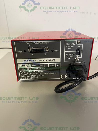 Used Applikon ADI 1030 Bio Controller w/ Watson Marlow 101U/R, Cole Parmer Flowmeter