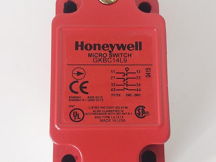 2 Stück Endschalter, GKBC14L9, Honeywell,  neu und gebraucht
