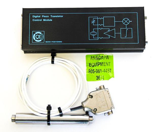 Used Queensgate QI DPT-C-L Digital Piezo Translator &amp; Control Module CM-LN-LD  (3681)