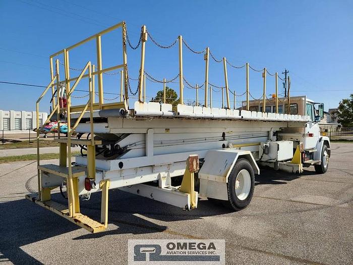 Used 1998 Tesco Freightliner Scissor Lift Truck / Maintenance Lift Truck