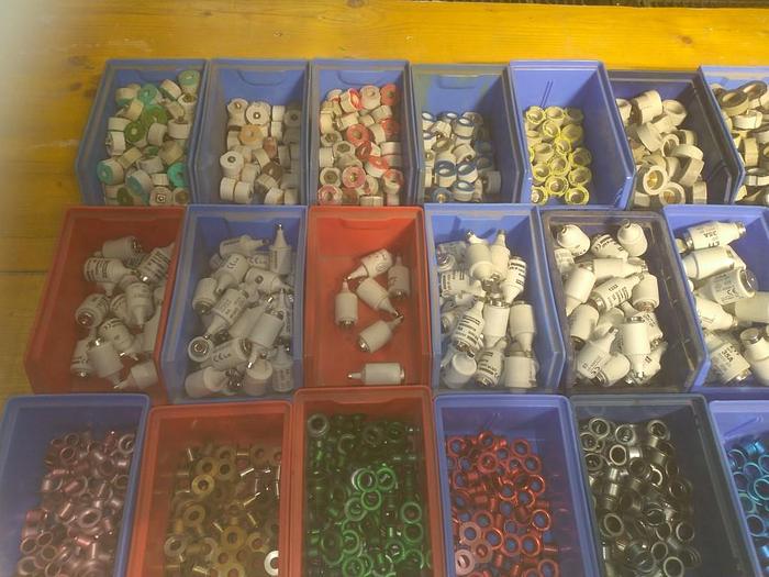 Ca 1500 Stk neue Schmelzsicherungen, Neozed, Diazed, Hülsen, Passeinsätze, Verschiedene Hersteller, neuwertig -80%