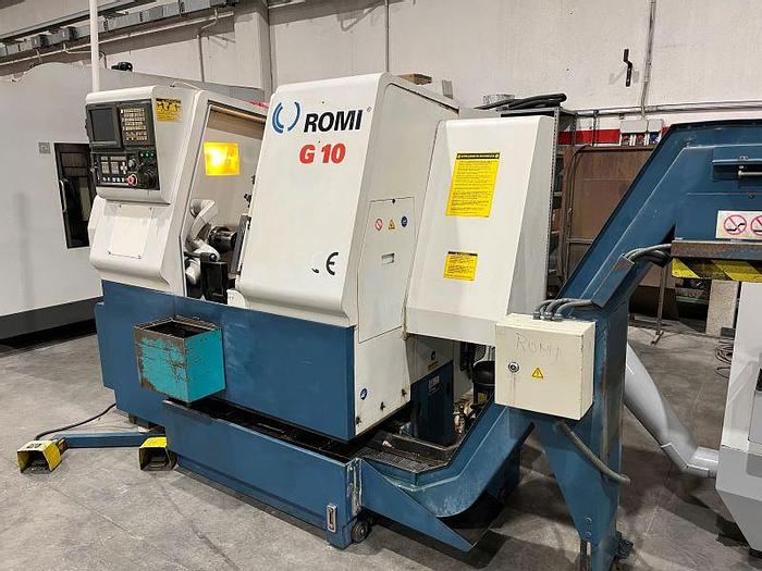 Usato TORNIO ROMI G 10 CNC FANUC 21 i - T