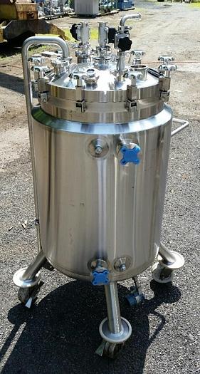 Used 60 GALLON FELDMEIER REACTOR BODY – SANITARY S/S – 45/FV – 90 PSI JACKET