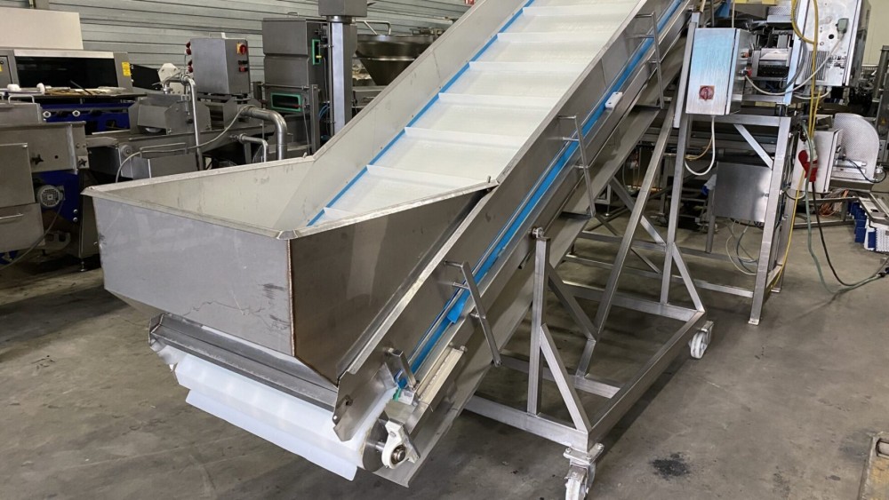 Used Newtec weighing line