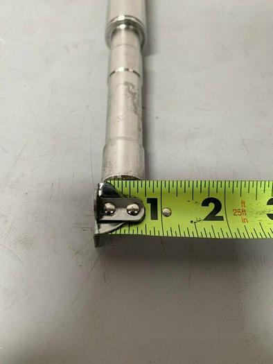 Used 30" Stainless Steel Mixing Shaft w/ 7" Shaft and .75" Diameter