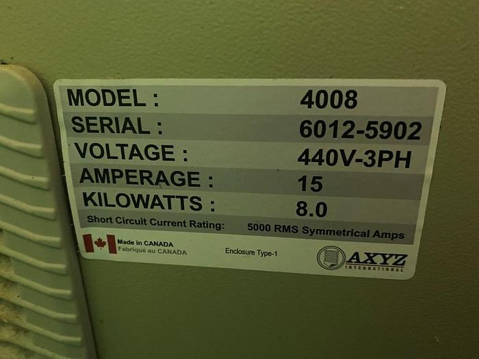 Used 2017 AXYZ 4008 CNC Router