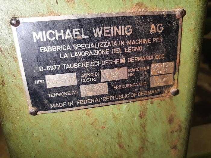 Used Weinig T&G production Linea produzione perline  Hydromat Super 30 B