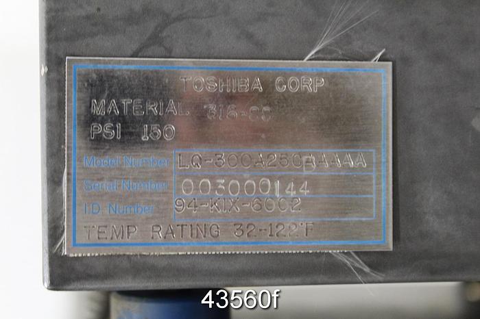 Unused Toshiba LQ300 A25CBAAAA 10" Diameter Density Meter #43560