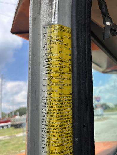 Used 2014 Peterbilt 367 Tri-Axle Dump Truck #5614