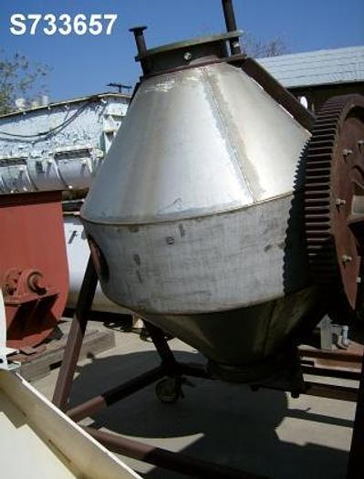 Used Mixer, Conical, 40 CF, S/st, Less Drive #S733657