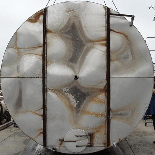 Used 8,450 GALLON VERTICAL STORAGE TANK – S/S