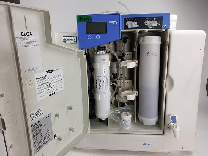 Used ELGA PURELAB DV 35 Storage reservoir docking vessel