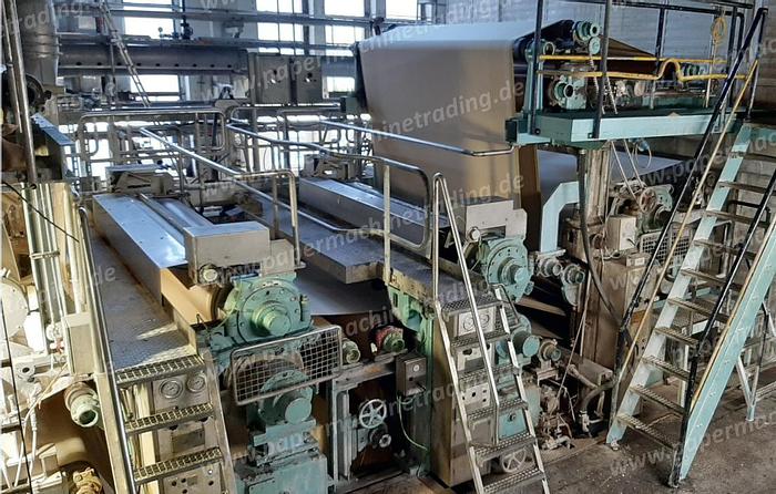 Gebraucht (PM2-97) - Cardboard Machine 3-layer Fourdrinier