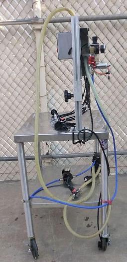 Used Filler, Piston, 8-Head, Accutek, Mdl Mini Pinch, #S743812