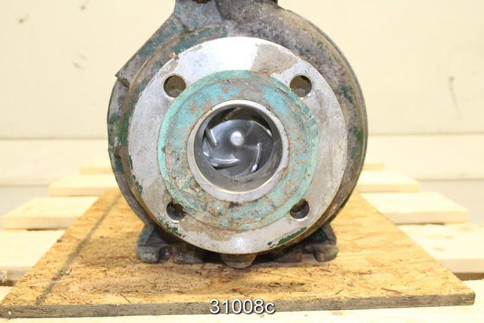 Used Goulds 3196 1.5x3x8 Pump #31008