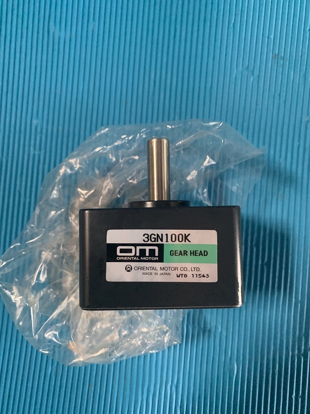 Used oriental motor gear head 3gn100k