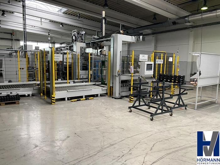 Gebraucht BAZ und Stangenpressprofil-Anlage zur PKW-Schwellerfertigung