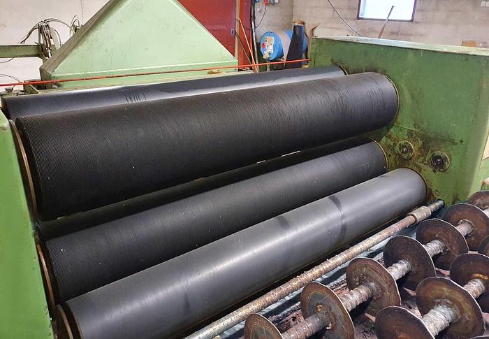 Used 1976 Ott Germany Ott Throughfeed Press D99-280