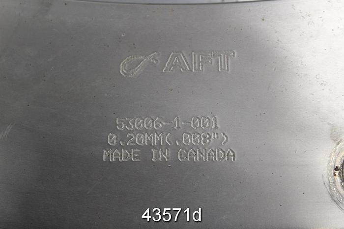 Used GL&V MR24 Stainless Steel Pressure Screen Basket, .008" Slots #43571