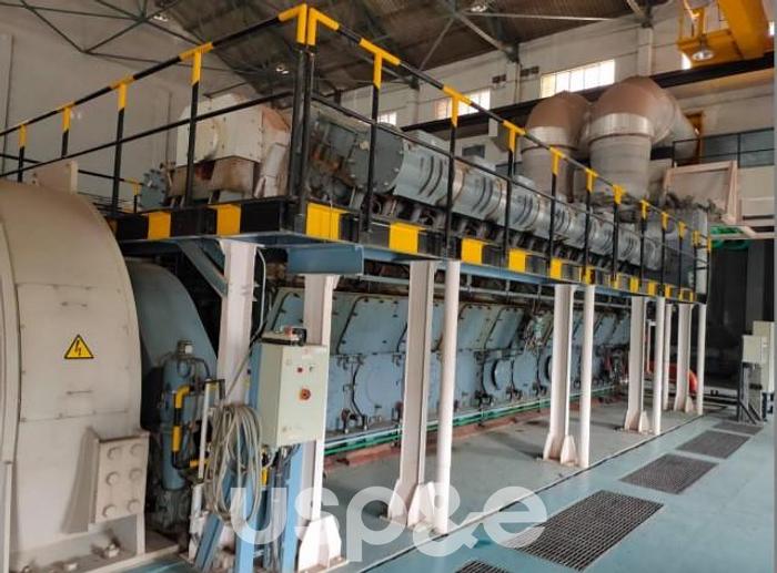 Used 18.5 MW 2000 Used MAN 12V48/60 HFO Power Plant