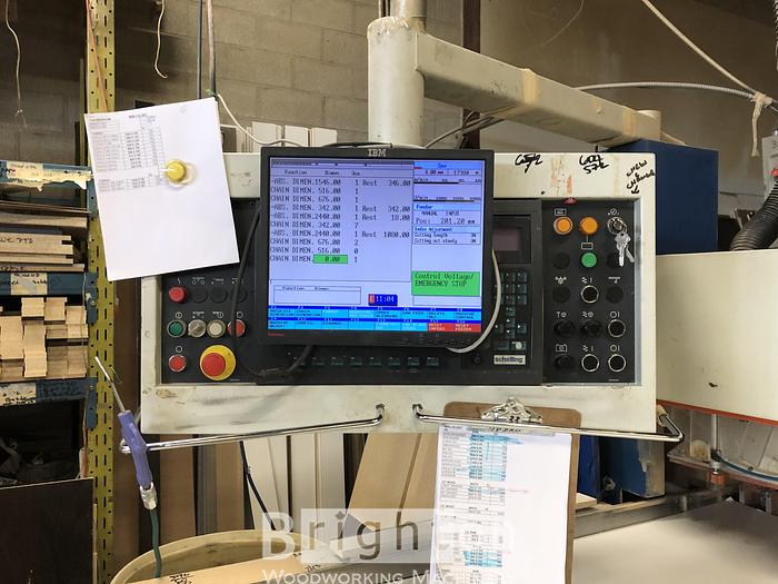 Used 1993 Schelling FW-330 used beam saw