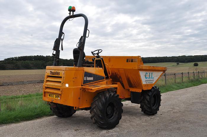 Used 2015 THWAITES 6 TONNE STRAIGHT TIP