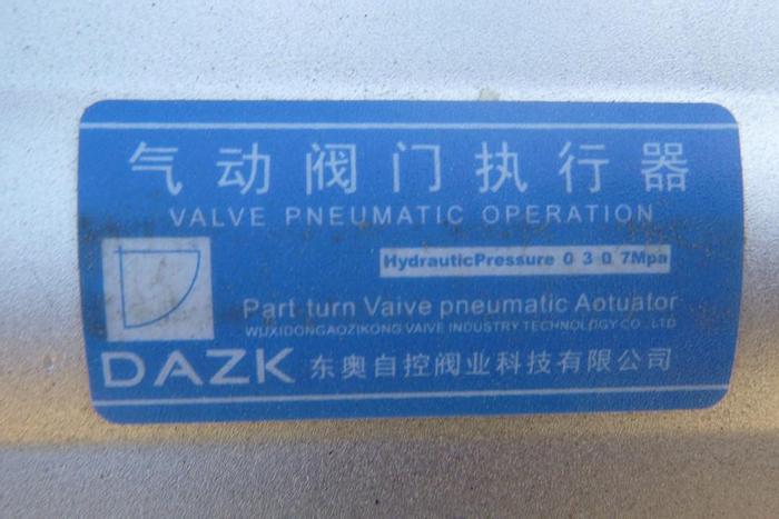 Used Valve, Ball, 316L S/st, 3", Sanitary, DAZK, 2-Way #C744060