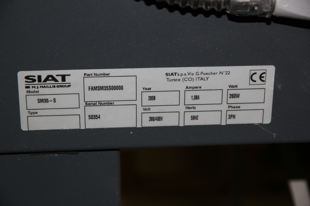 Used Case sealing machine SIAT SM 35S