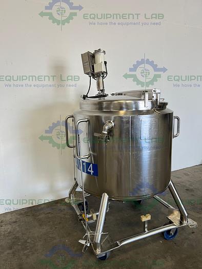 Used DCI  300 Liter Stainless Steel Jacketed Mixing Tank w/ PharMix Agitator